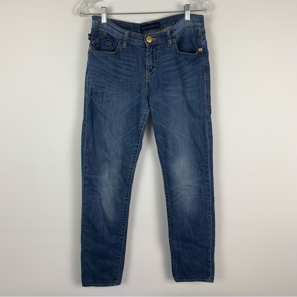 Rock & Republic Berlin Straight Leg Jeans 8